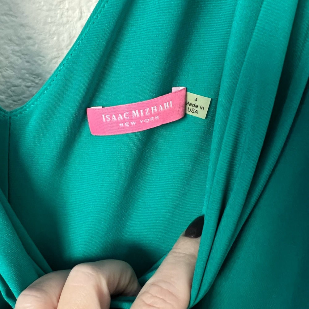 Isaac Mizrahi Green Gown